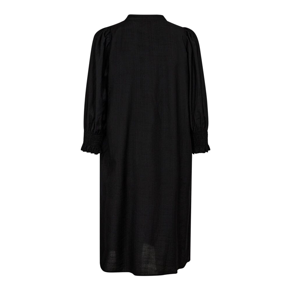 Co´couture - Heracc Frill Crop Ss Dress 36220 - 96 Black Kjoler 