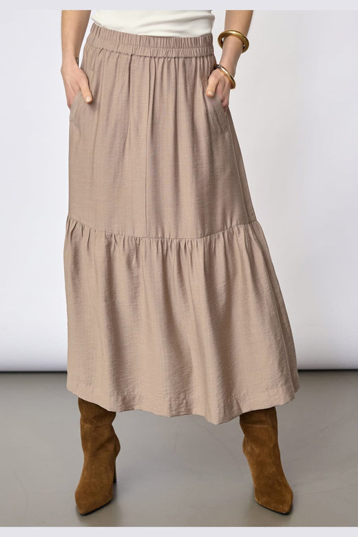 Co´Couture - Heracc Gypsy Skirt 34138 - 154 - Walnut