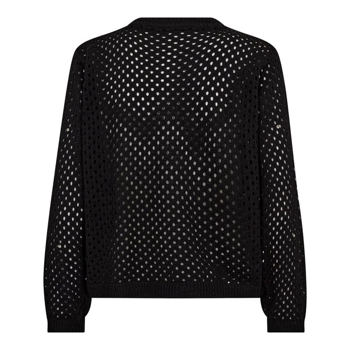 Co´Couture - Hoopacc Krystal Cardigan 32239 - 96 - Black Cardigans 