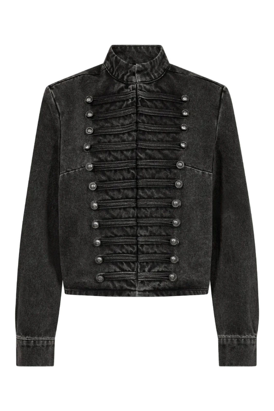 Co´Couture - Jacecc Denim Officer Jacket 506703 - 65001 - Black Jakker 