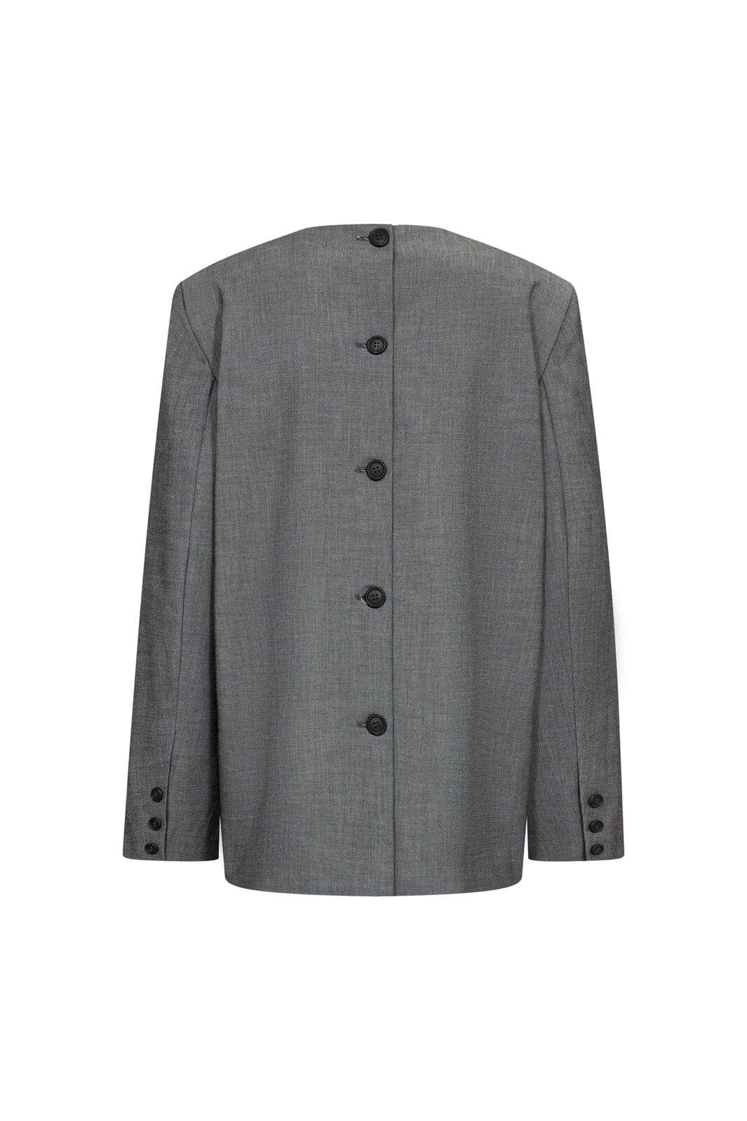 Co´Couture - Jackycc Blazer Blouse 500290 - 65003 - Mid Grey