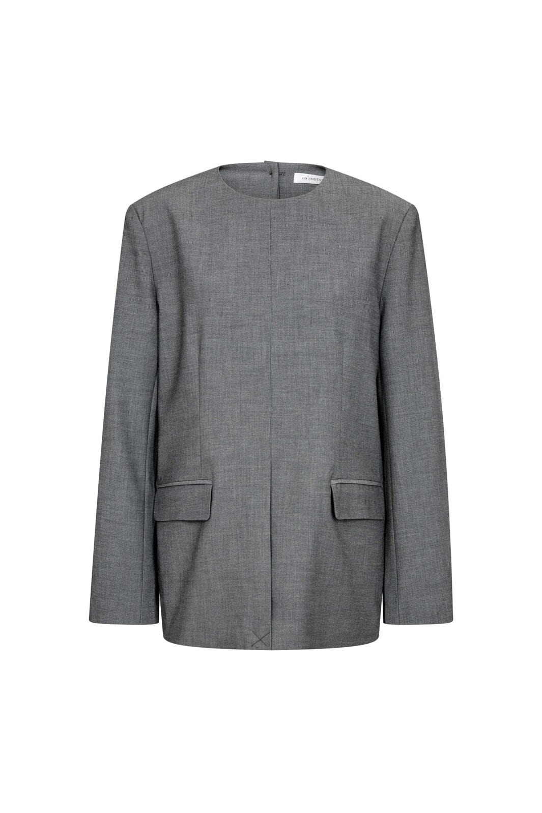 Co´Couture - Jackycc Blazer Blouse 500290 - 65003 - Mid Grey