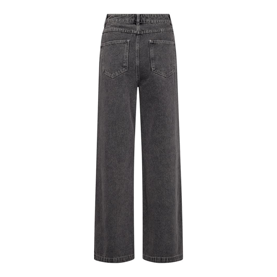 Co´Couture - Kellancc Button Jeans 41071 - 139 - Mid Grey Bukser 
