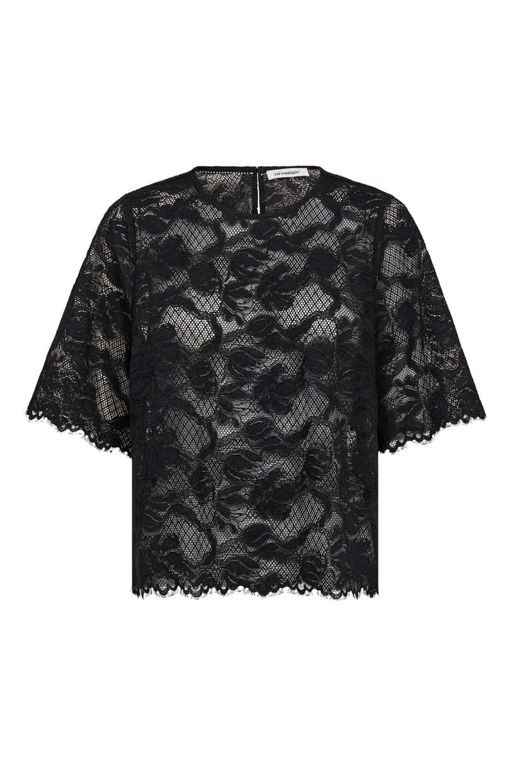 Co´Couture - Lannycc Lace Blouse 45110 - 96 - Black