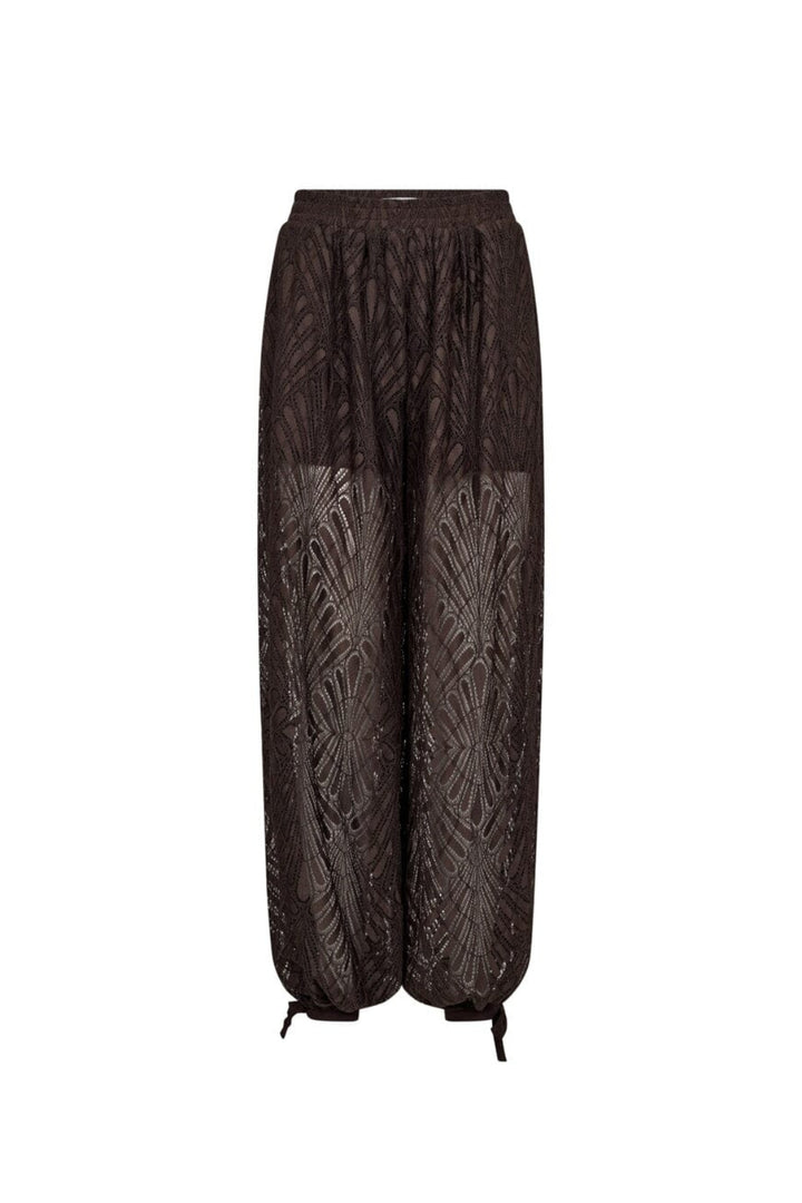 Co´Couture - Leticc Balloon Pant 41107 - 145 - Dark Brown