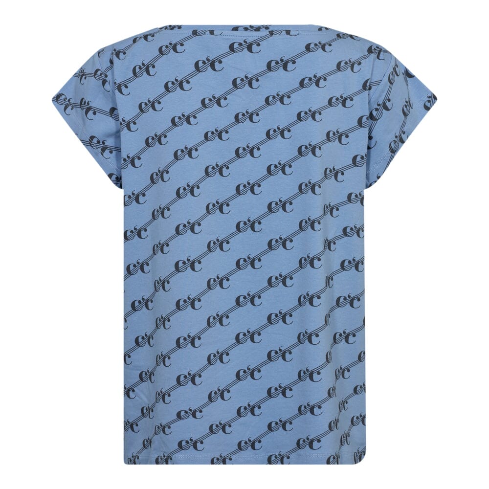 Co´couture - Logolinecc Ss Tee 33094 - 23 Pale Blue T-shirts 