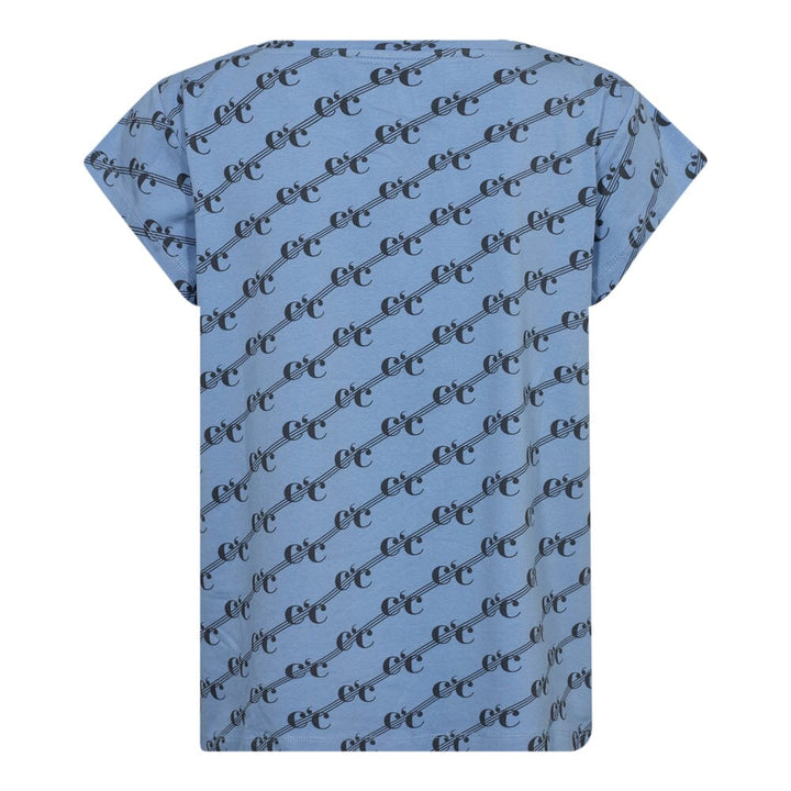 Co´couture - Logolinecc Ss Tee 33094 - 23 Pale Blue T-shirts 