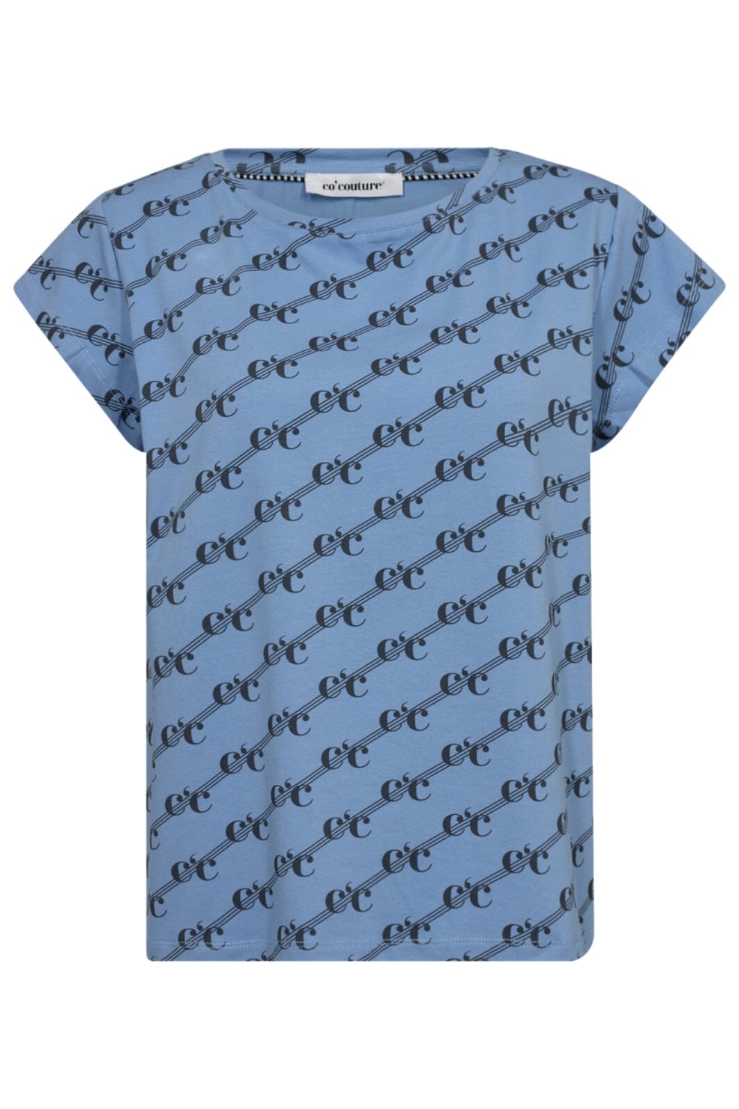 Co´couture - Logolinecc Ss Tee 33094 - 23 Pale Blue T-shirts 
