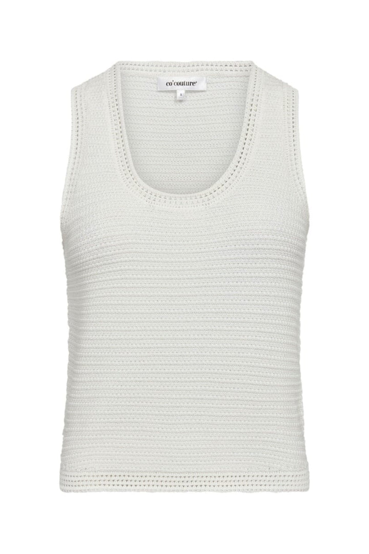 Co´Couture - Luecc Knit Top 42026 - 11 - Off White