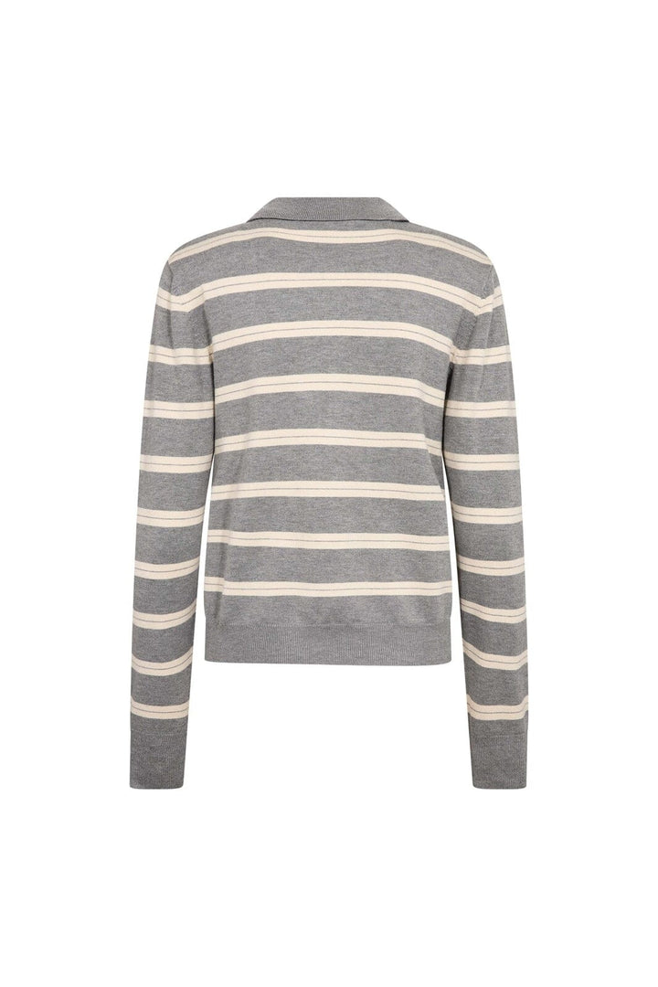Co´Couture - Luecc Padded Polo Knit 500429 - 20002 - Brown