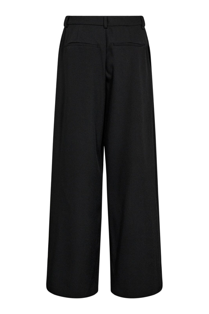 Co´Couture - Lunacc Eyelet Wide Pant 31554 - 96 - Black