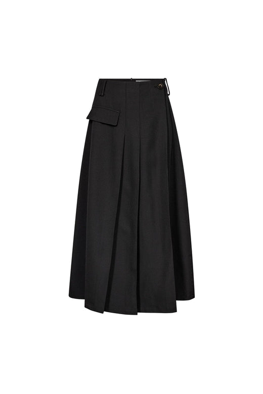 Co´Couture - Lunacc Long Skirt 500512 - 65001 - Black