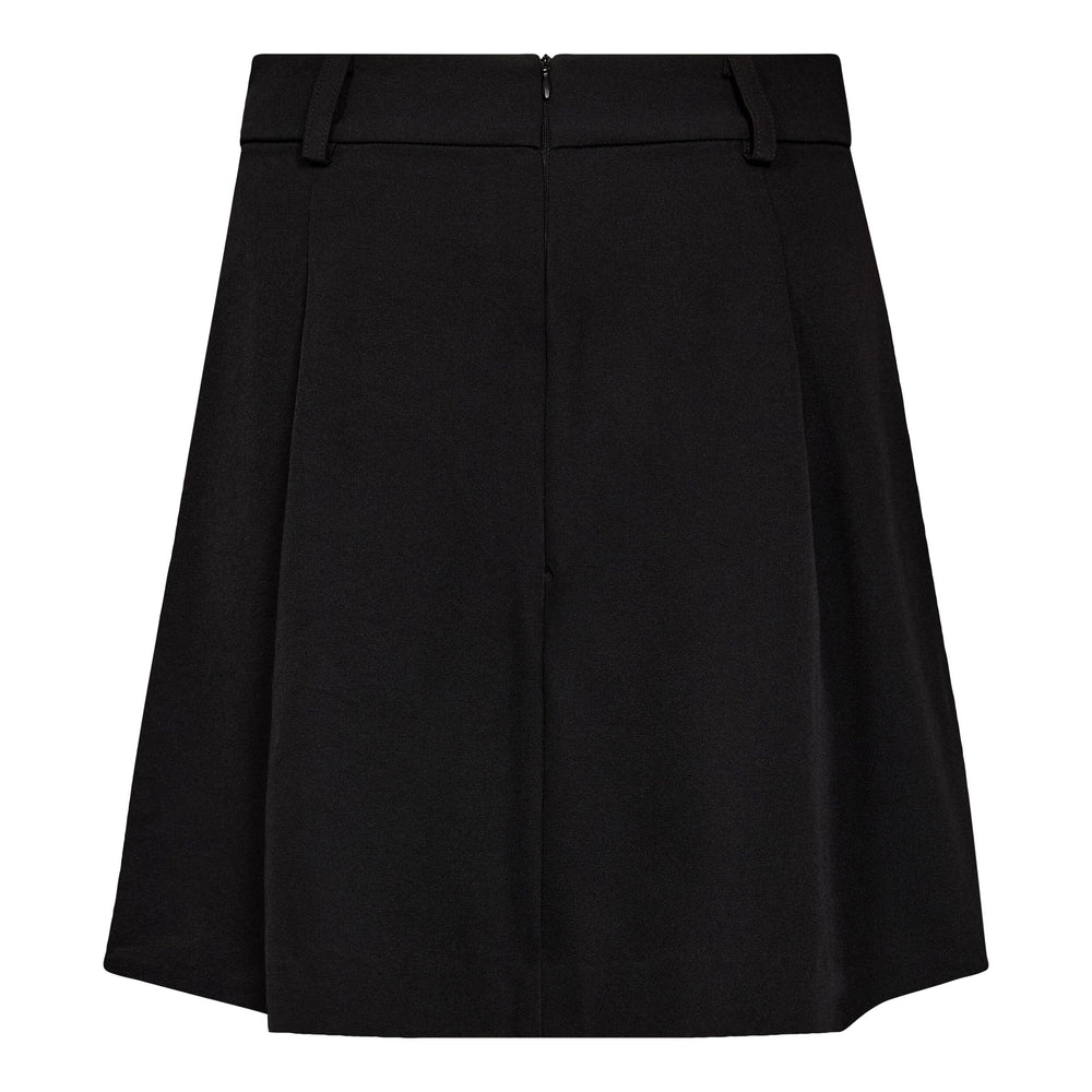 Co´Couture - Lunacc Pocket Pleat Mini Skirt 34223 - 96 - Black Nederdele 