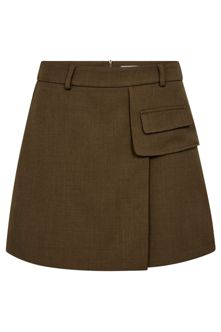 Co´Couture - Lunacc Pocket Skirt 34215 - 69 - Military Olive