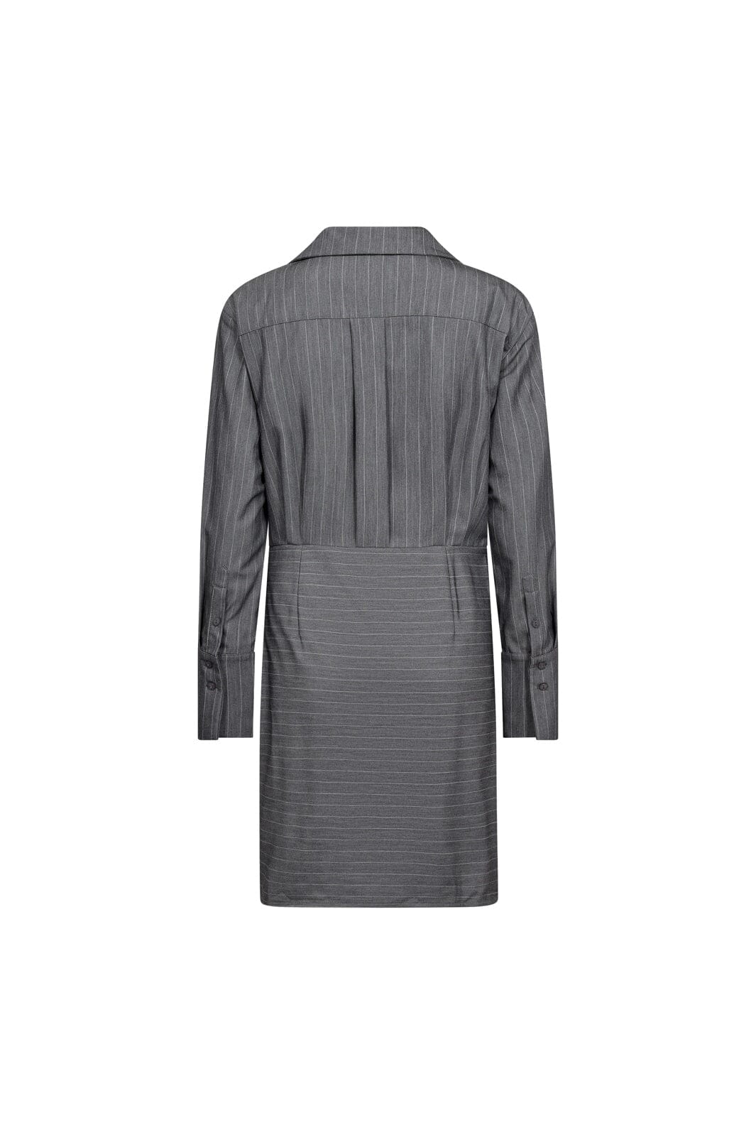 Co´Couture - Lyviacc Pin Wrap Dress 500300 - 65003 - Mid Grey