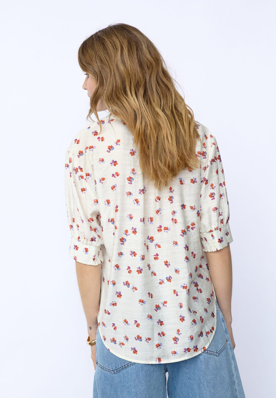 Co´Couture - Mariscc Ss Shirt 45178 - 11 - Off White Skjorter 