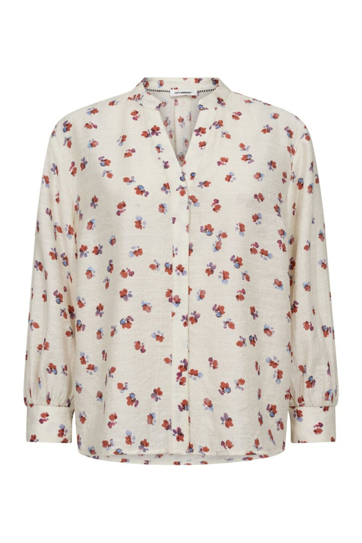 Co´Couture - Mariscc Ss Shirt 45178 - 11 - Off White