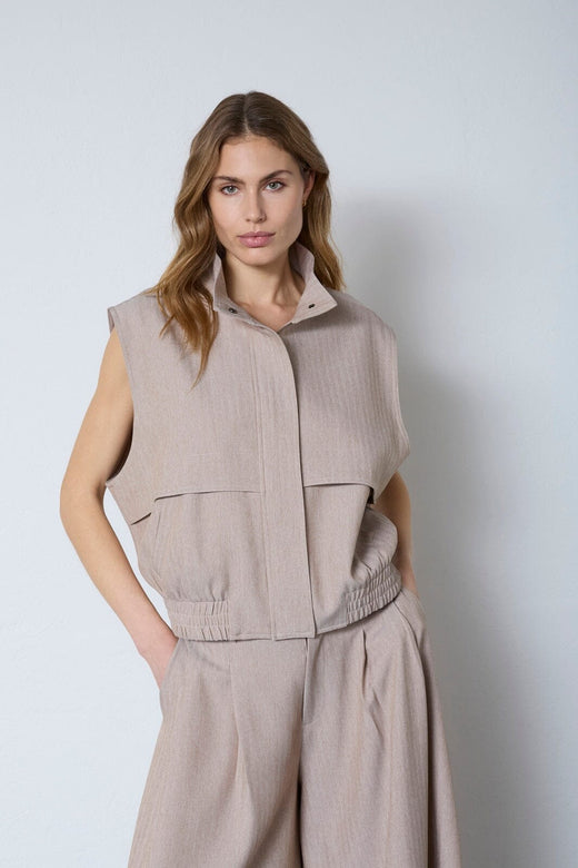 Co´Couture - Marlocc Vest 40063 - 18 - Sand