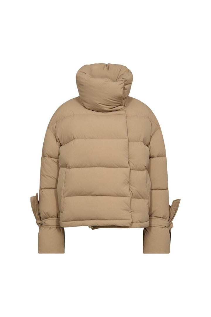 Co´Couture - Megancc Crop Puffer Jacket 30337 - 16 - Khaki