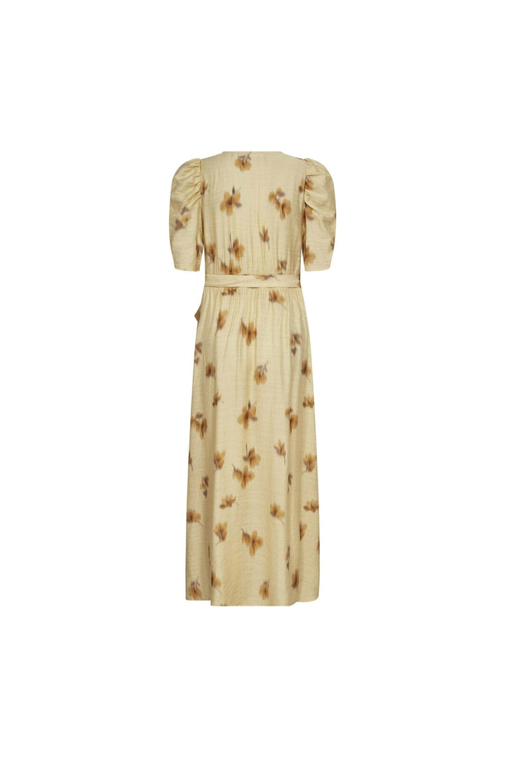 Co´Couture - Mylacc Flower Wrap Dress 46043 - 171 - Paleyellow