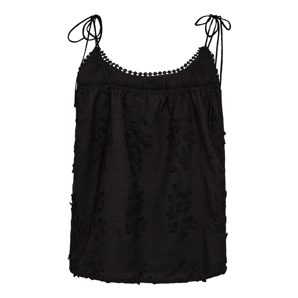 Co´Couture - Nessacc Singlet 33155 - 96 - Black T-shirts 