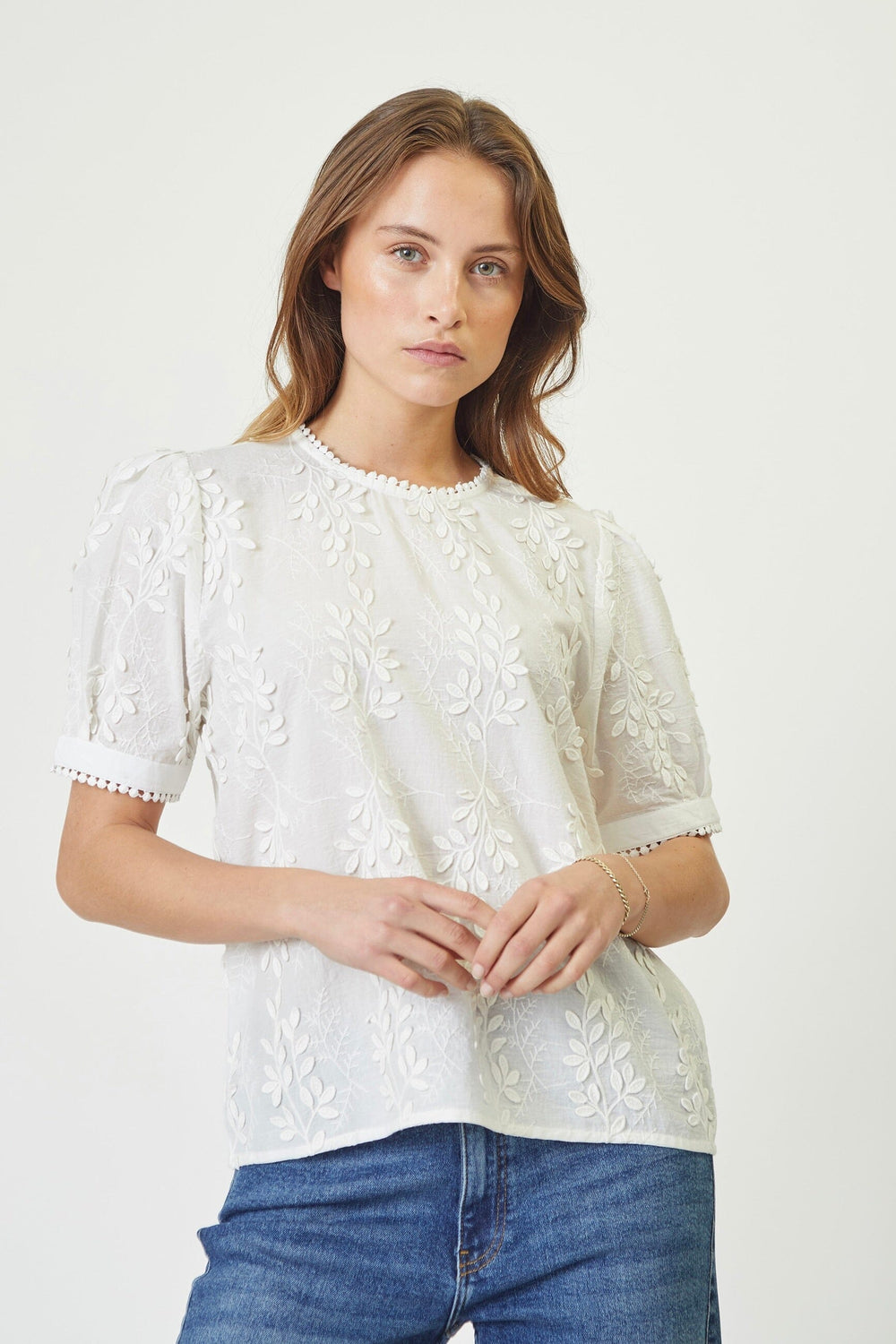 Co´Couture - Nessacc Top 35824 - 11 - Off White Skjorter 