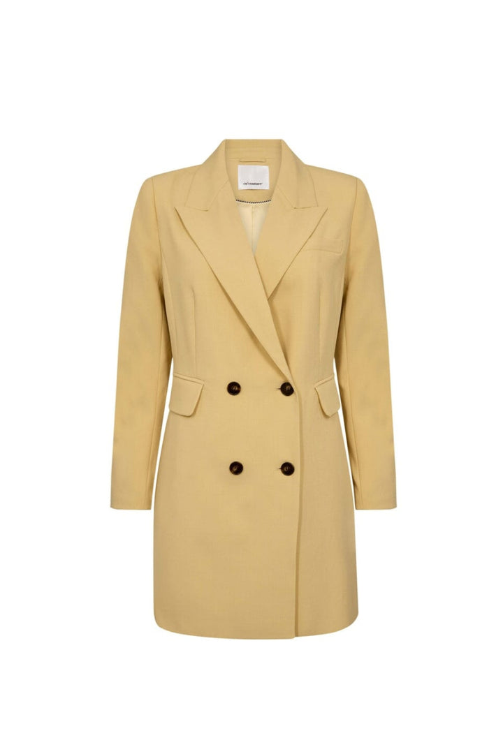 Co´Couture - Nilancc Blazer Dress 46045 - 171 - Paleyellow