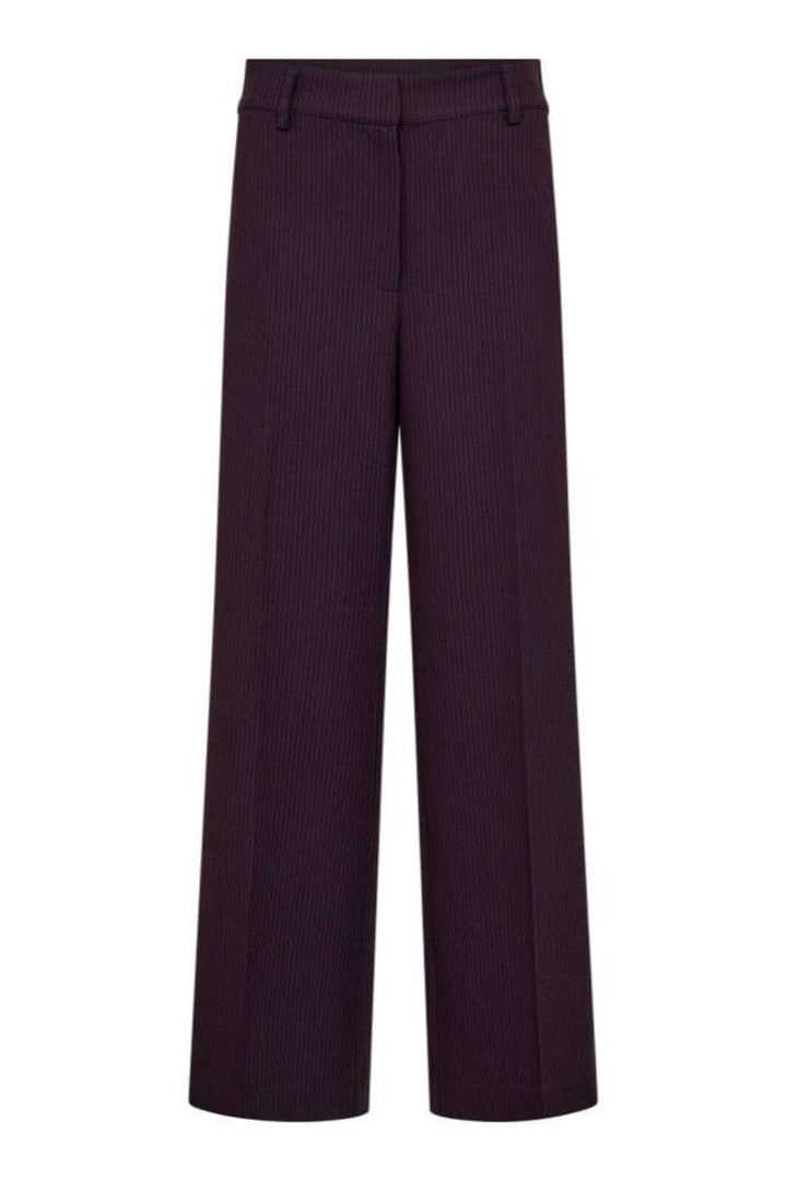 Co´Couture - Nolancc Wide Pant 31644 - 67 - Plum Bukser 