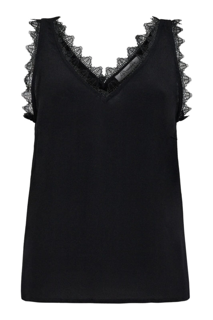 Co´Couture - Perincc Lace Singlet 35833 - 96 - Black