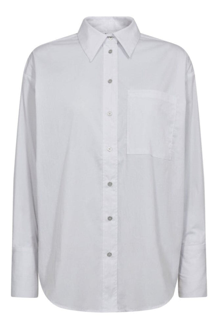 Co´Couture - Poppycc Cuff Shirt 35928 - 23 - Pale Blue Skjorter 