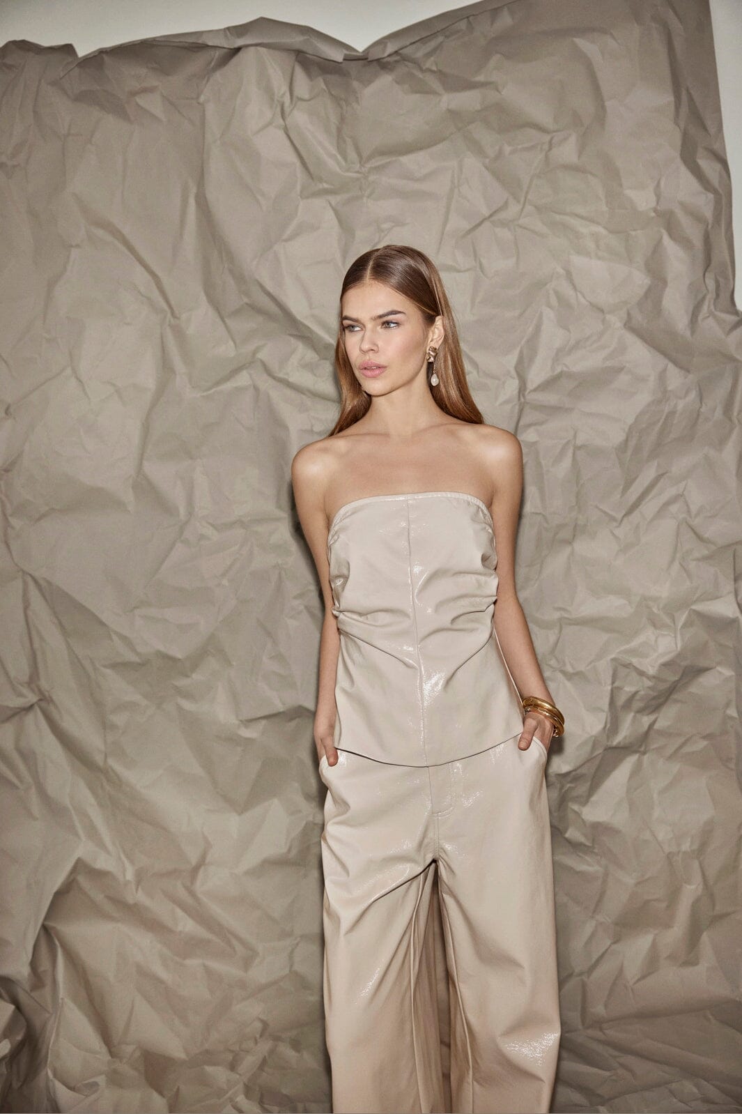 Co´Couture - Possy Corsage Top 45184 - 984 - Mink