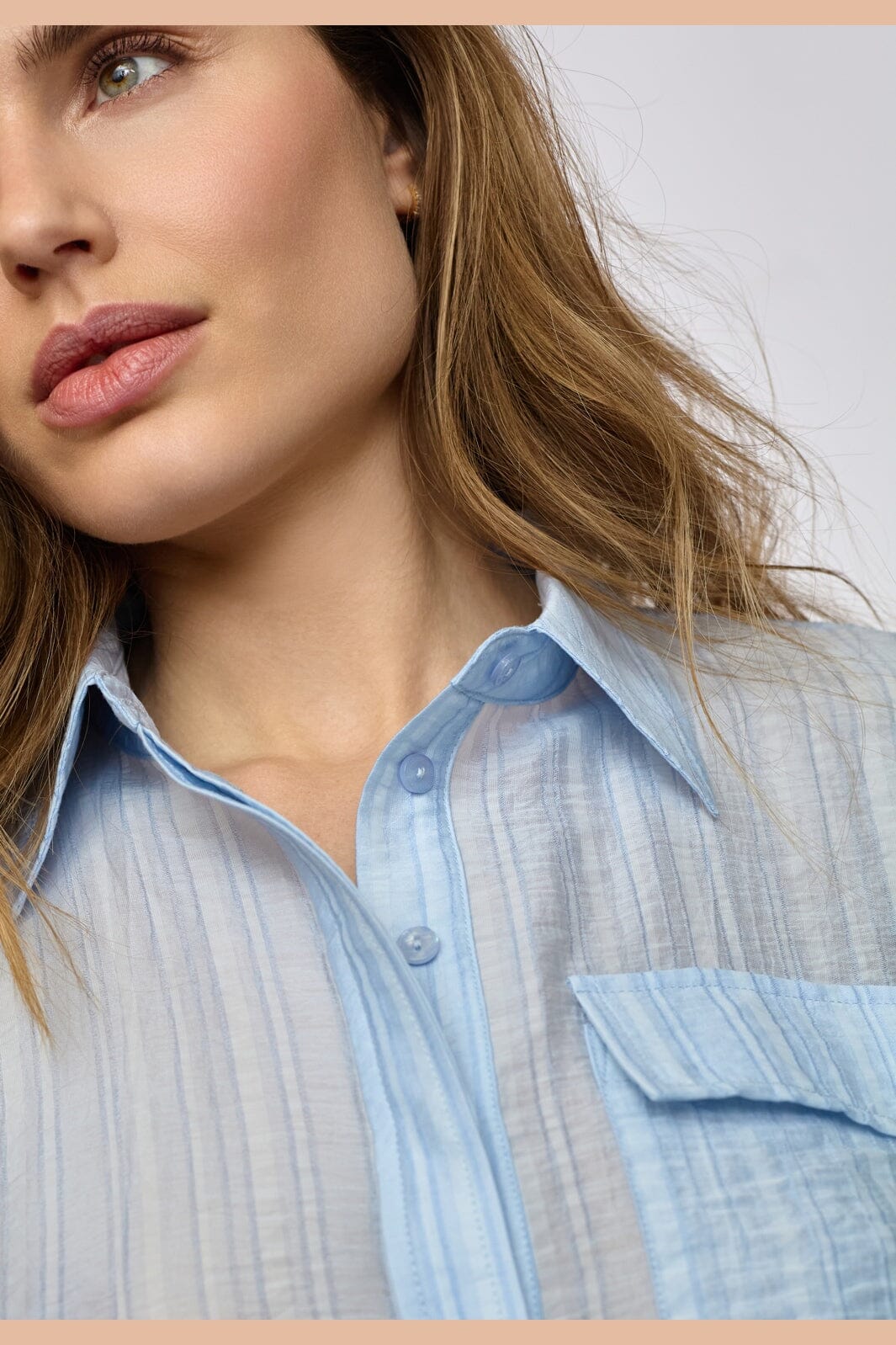 Co´Couture - Reggiecc Top 45121 - 23 - Pale Blue