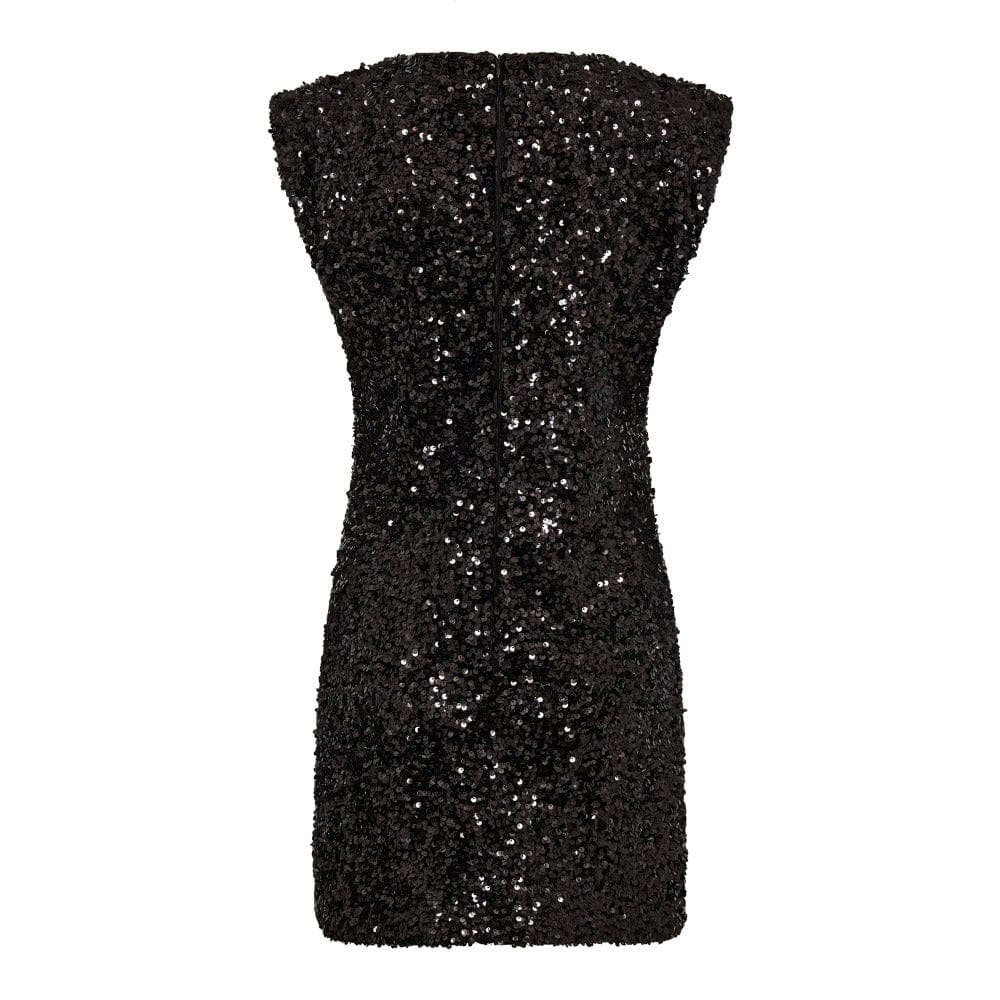 Co´Couture - Roslyncc Sequin Dress 36568 - 96 - Black Kjoler 