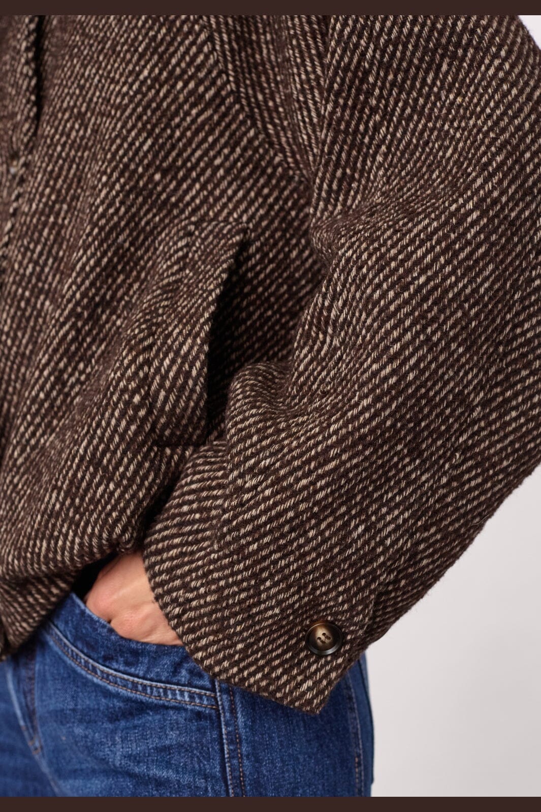 Co´Couture - Sachacc Balloon Jacket 500315 - 20003 - Dark Brown