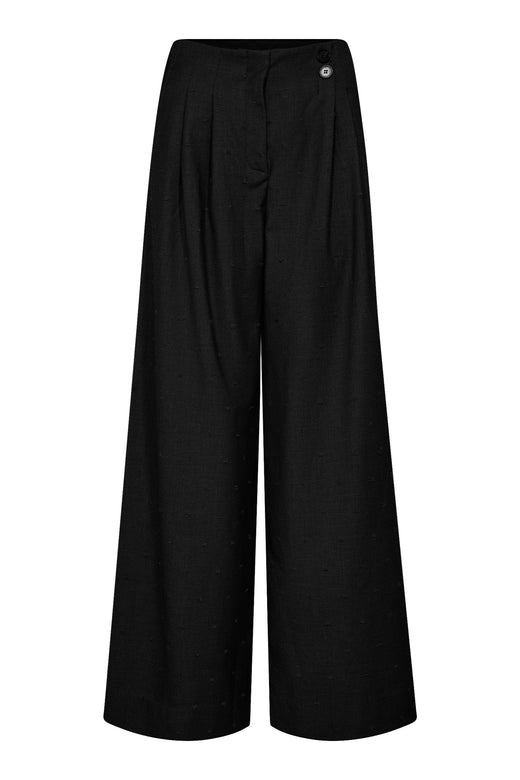 Co´Couture - Sagacc Pleat Pant 31566 - 96 - Black Bukser 