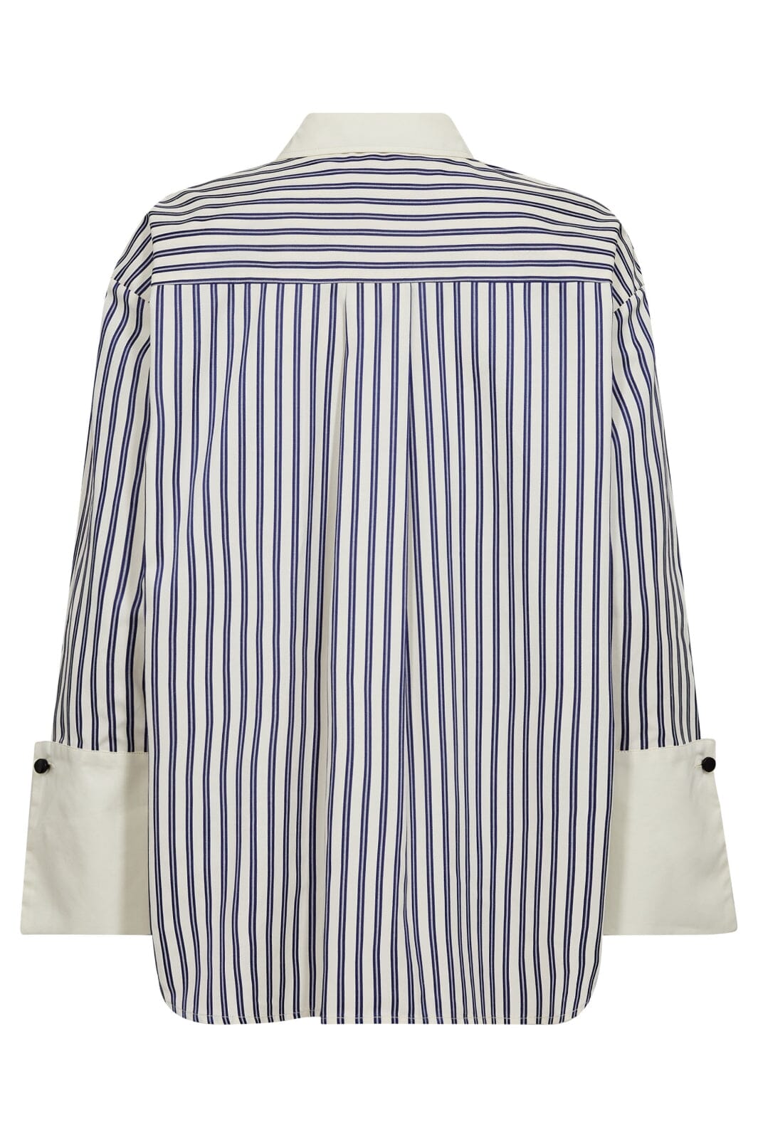 Co´Couture - Samsoncc Stripe Cuff Shirt 35878 - 120 - Navy
