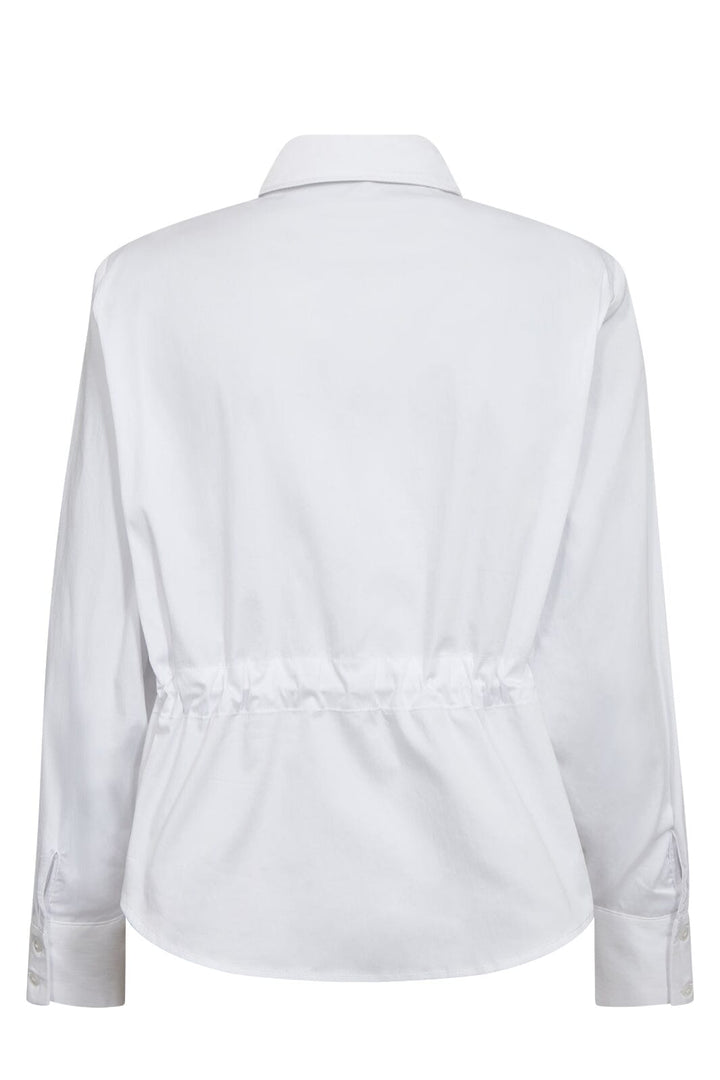 Co´Couture - Sannacc Tie Waist Shirt 35893 - 4000 - White
