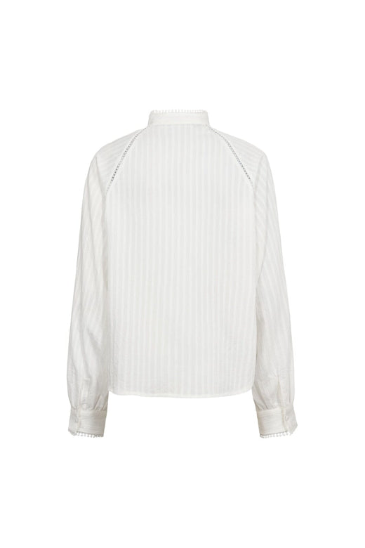Co´Couture - Sennecc Lace Shirt 500551 - 10001 - White