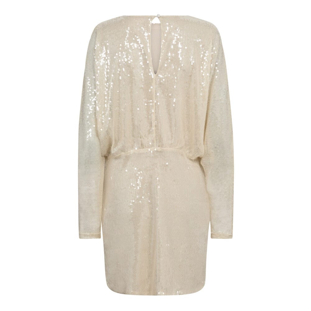 Co´Couture - Serafincc Sequin Dress 36541 - 127 - Champagne Kjoler 