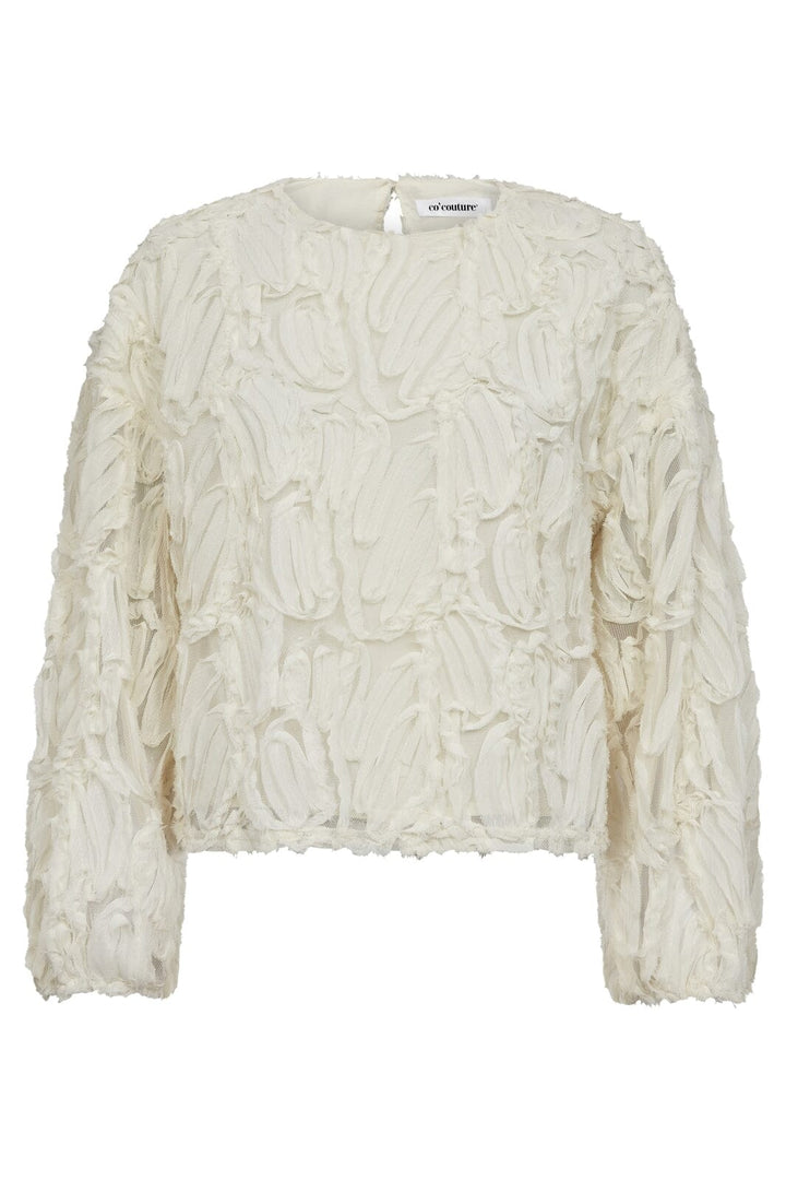 Co´Couture - Shaniacc Fluffy Blouse 35889 - 11 - Off White