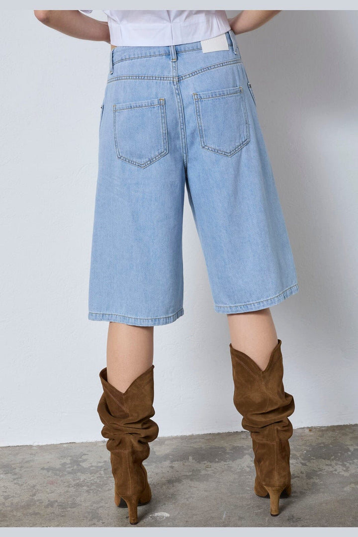 Co´Couture - Sharoncc Bermuda 41142 - 114 - Fade Denim