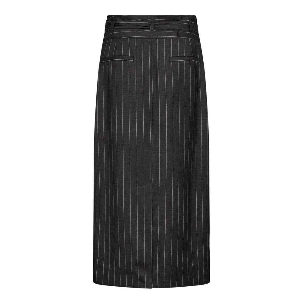 Co´couture - Shimmercc Pin Pencil Skirt 34108 - 139 Mid Grey Nederdele 