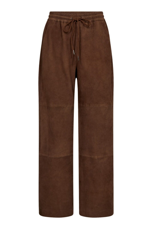 Co´Couture - Siennacc Suede Pullon Pant 31617 - 35 - Suntan