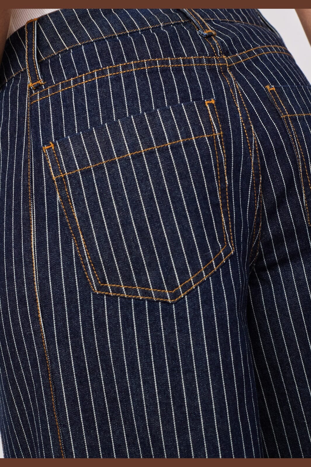 Co´Couture - Siggacc Stripe Pant 500039 - 45001 - Denim Blue