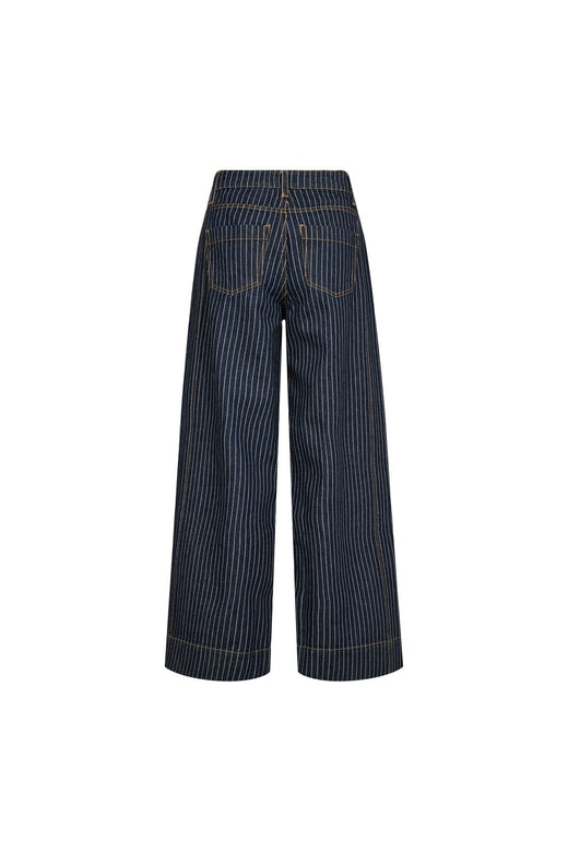 Co´Couture - Siggacc Stripe Pant 500039 - 45001 - Denim Blue