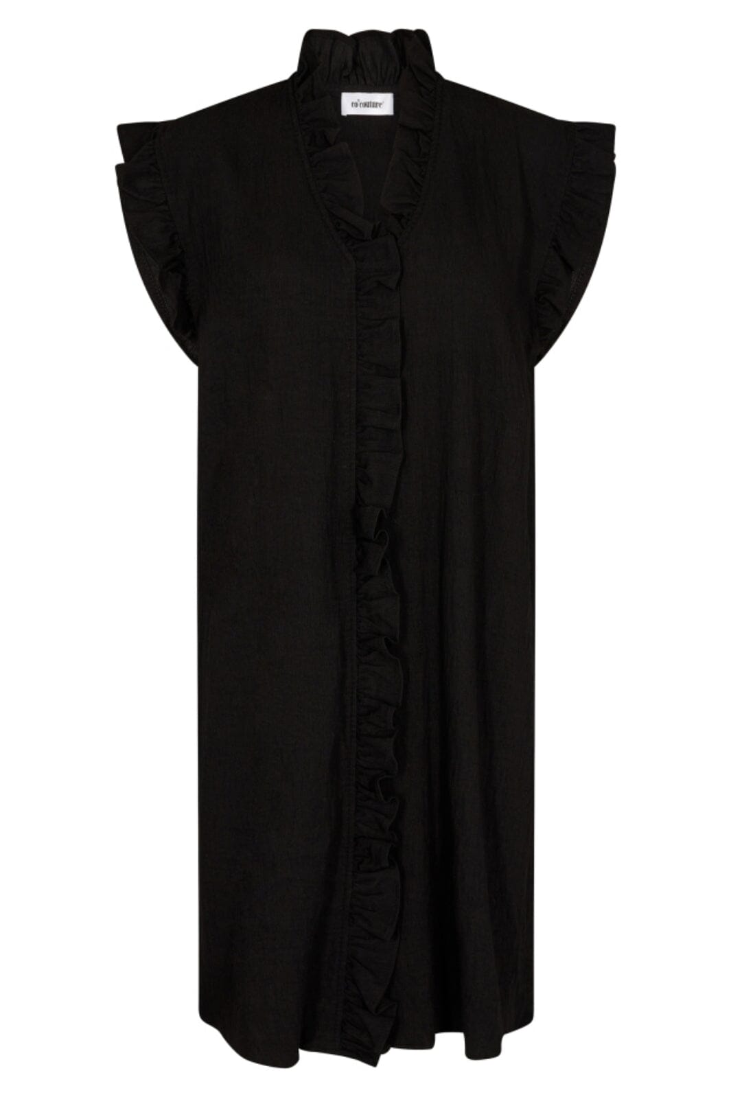 Co´couture - Suedacc Frill Dress 36200 - 96 Black Kjoler 
