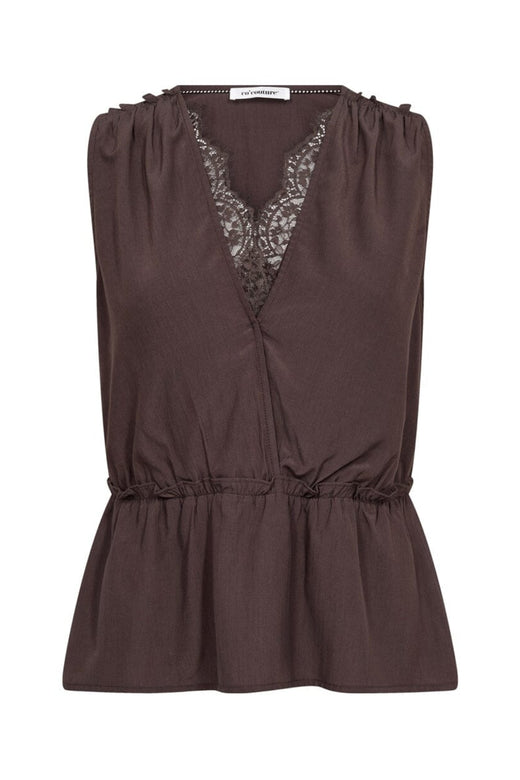 Co´Couture - Sunnycc Lace Top 45128 - 145 - Dark Brown