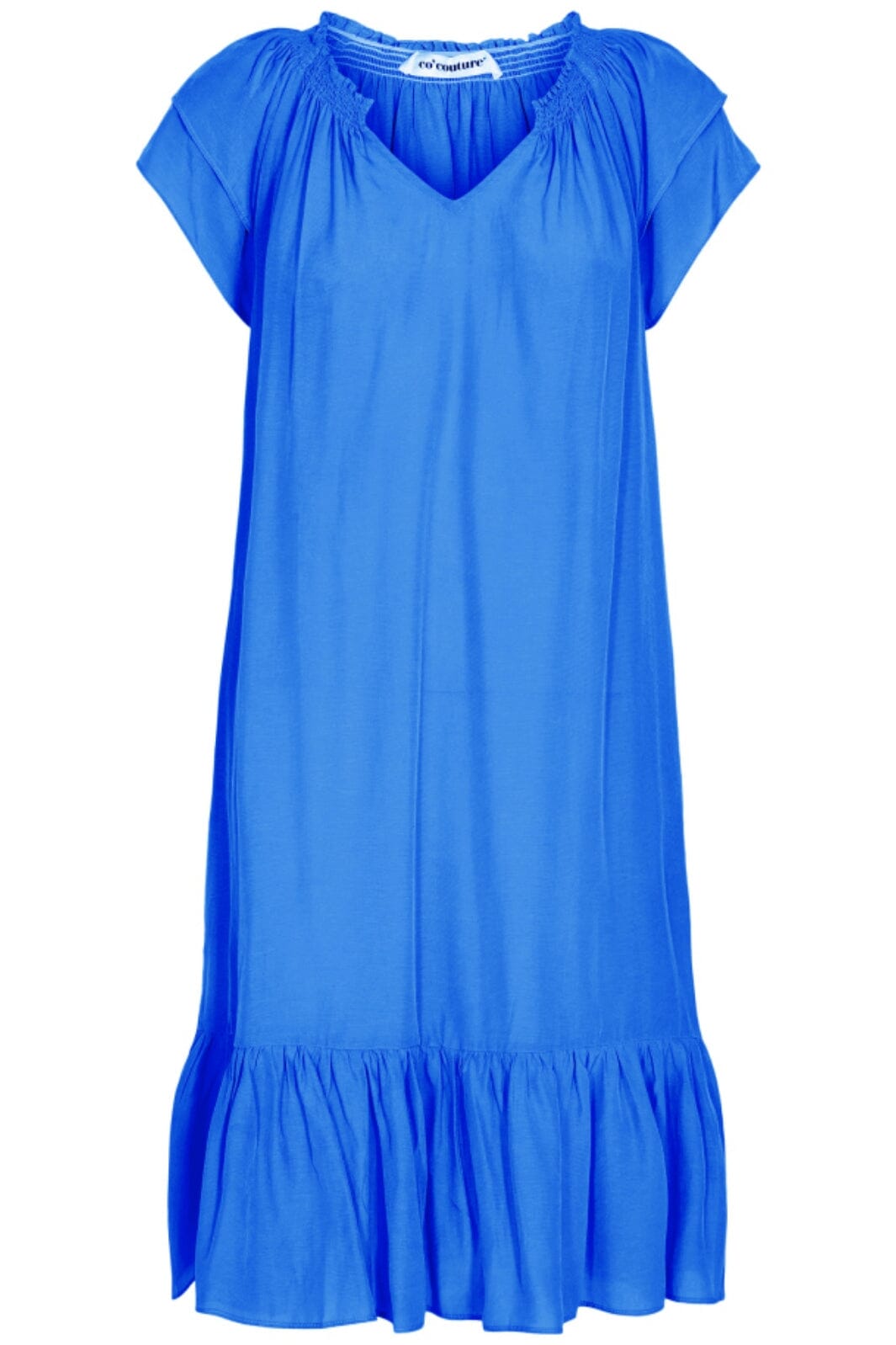 Co´couture - Sunrise Crop Dress 96230 - 76 New Blue Kjoler 