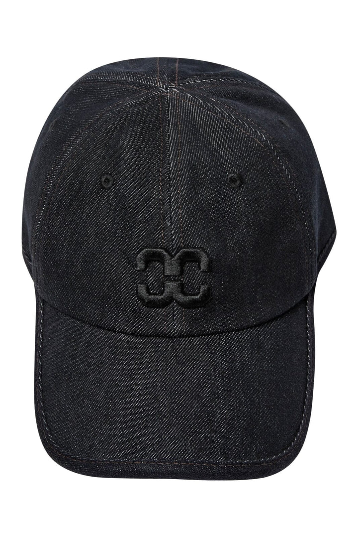 Co´Couture - Tallycc Logo Denim Cap 39048 - 555 - Dark Denim