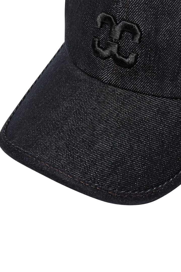 Co´Couture - Tallycc Logo Denim Cap 39048 - 555 - Dark Denim